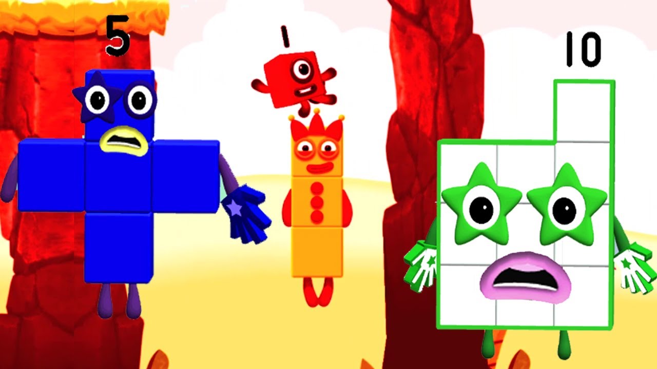 Numberblocks Learning Adventures #6 - Meet the Numberblocks 5 10 3 - Kids Learning Numberblocks