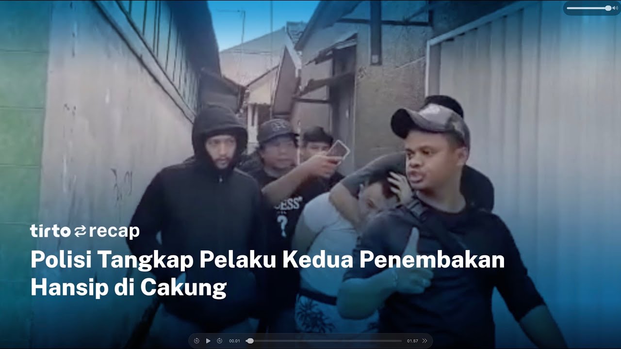 Polisi Tangkap Pelaku Kedua Penembakan Hansip di Cakung, Jakarta Timur | Tirto Recap