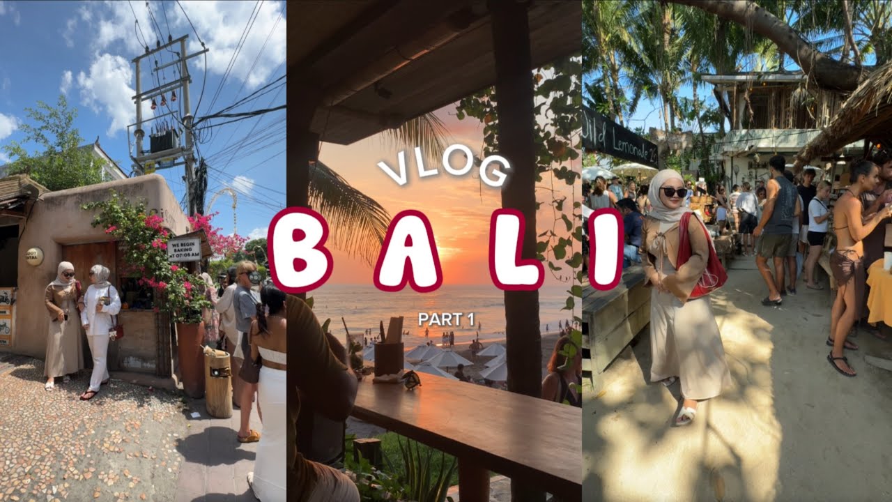 Bali VLOG Part 1 ✈️🏖️ | explore uluwatu and canggu with my cousin ♡