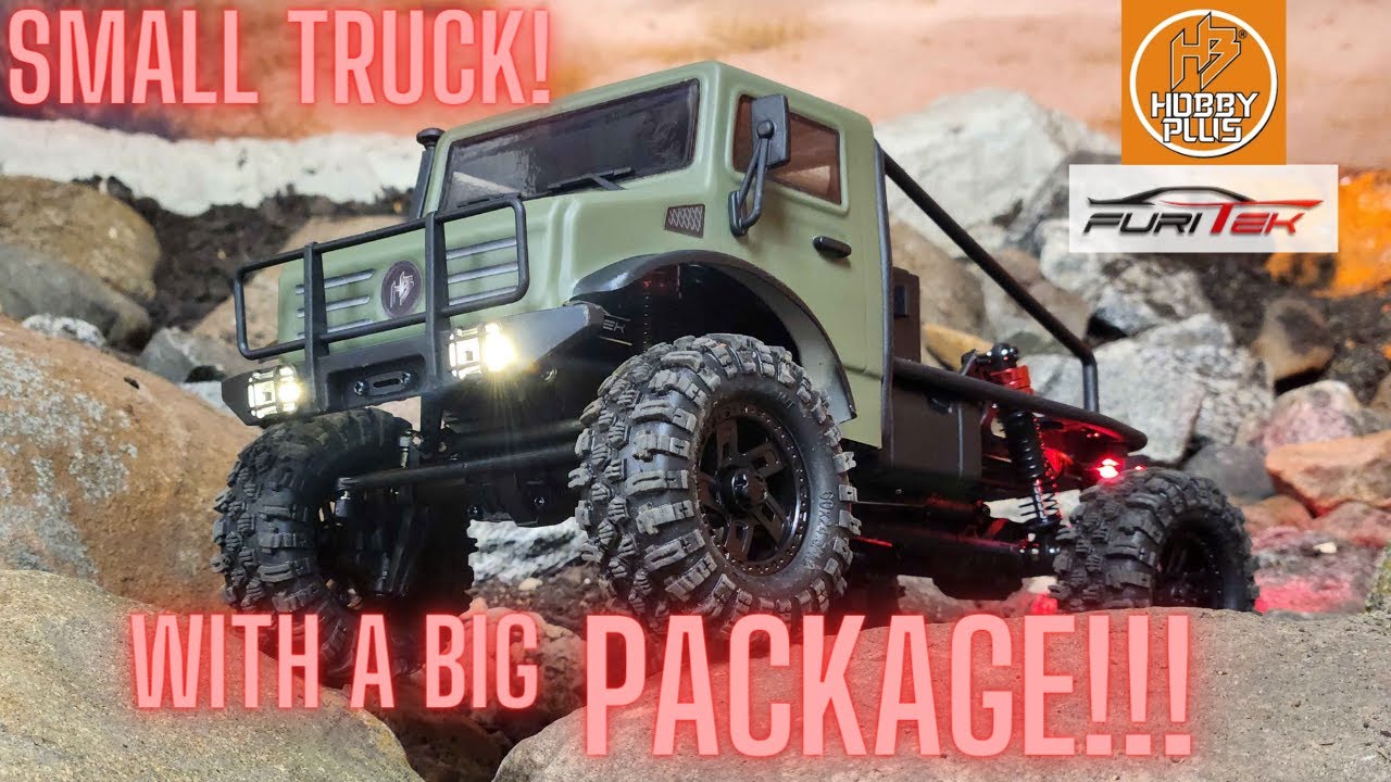 2024 Hobby Plus CR18P T-Hunter!! Unboxing, Review, and crawl on indoor course!