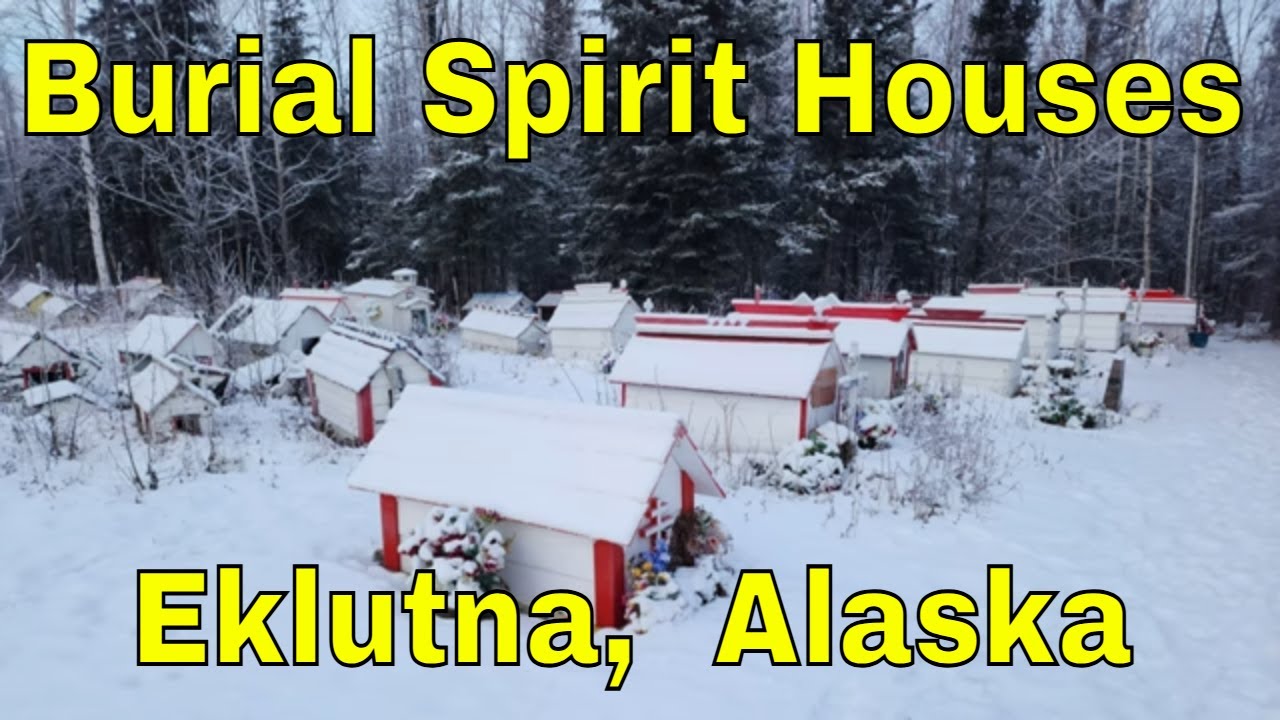 Burial Spirit Houses of Eklutna,  Alaska