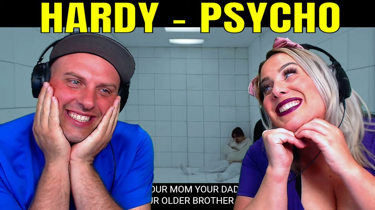 Reaction To HARDY - PSYCHO (Official Music Video) THE WOLF HUNTERZ REACTIONS
