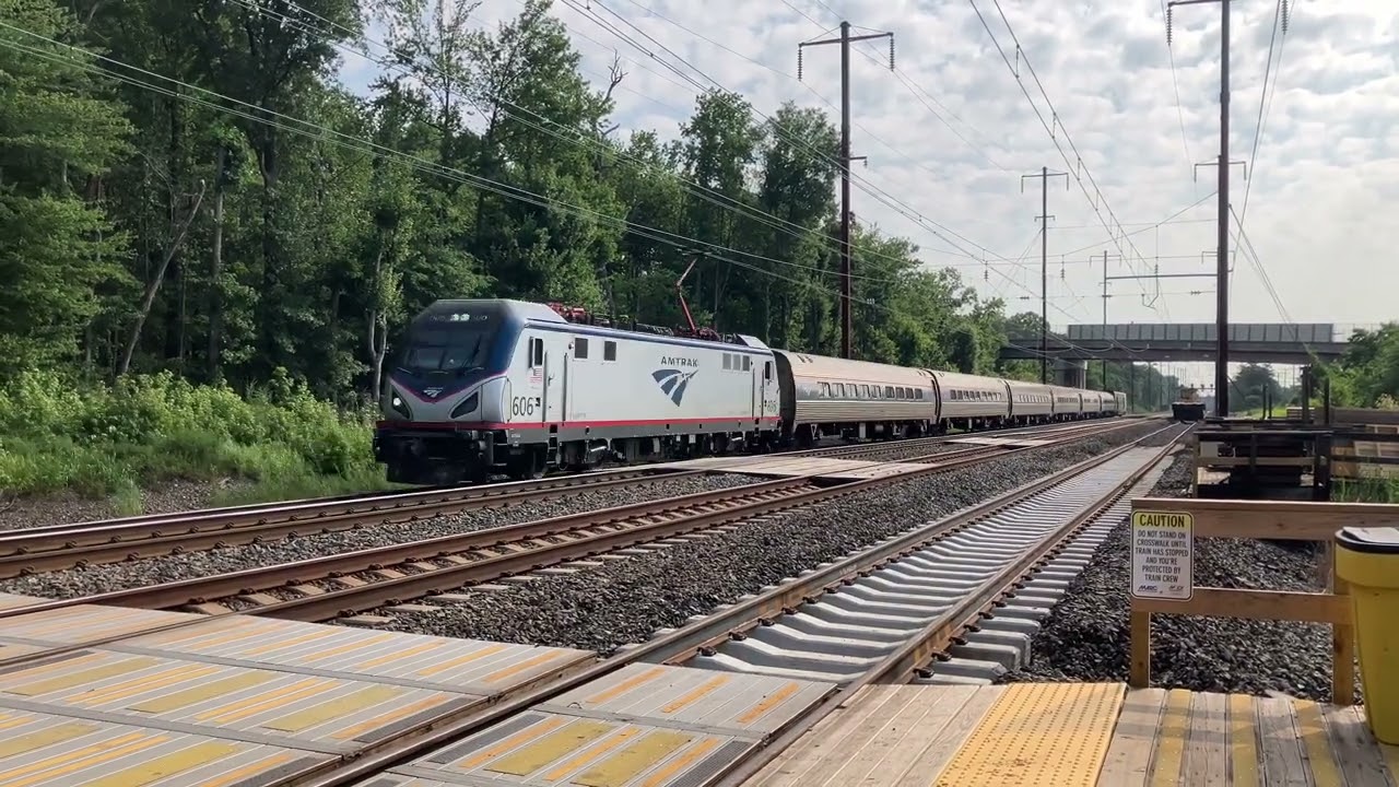 Railfanning at Bowie State University and Martin State Airport with Amtrak & Marc trains. 