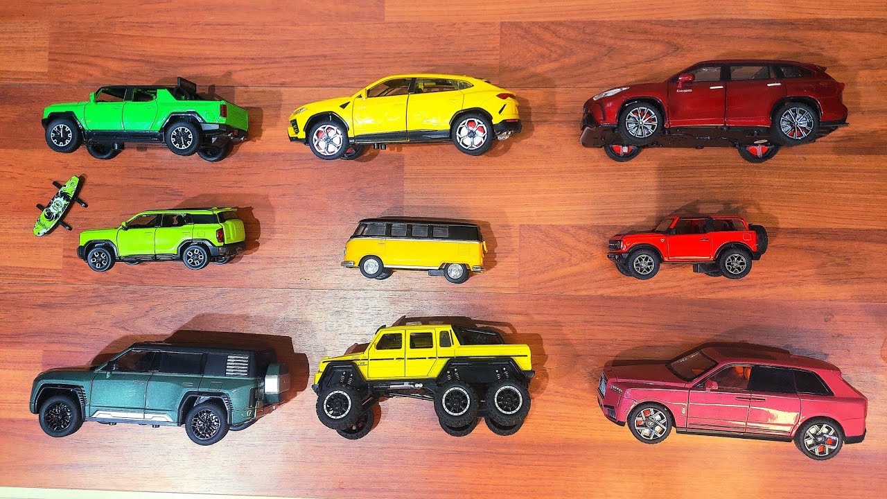 Miniature Luxury & Off-Road SUVs | Diecast Collection ASMR #1