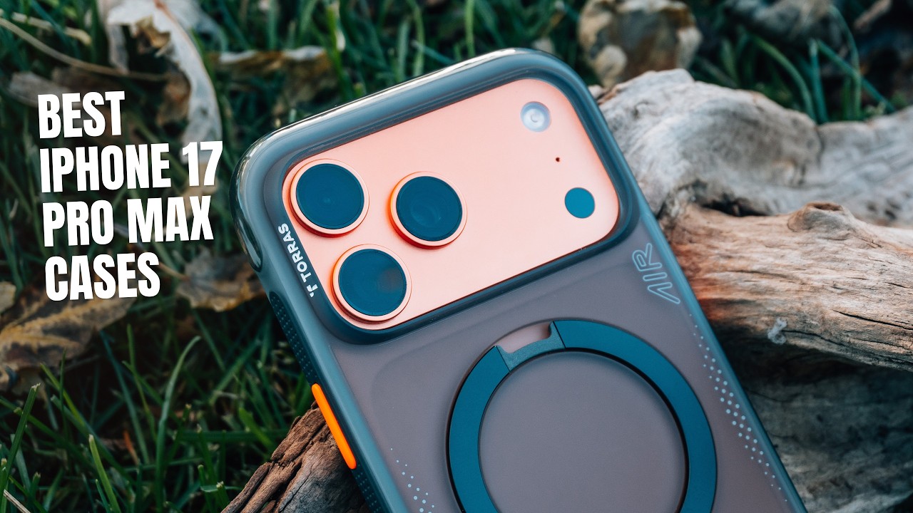 Лучшие чехлы для iPhone 17 Pro Max — протестировано 21 чехол!