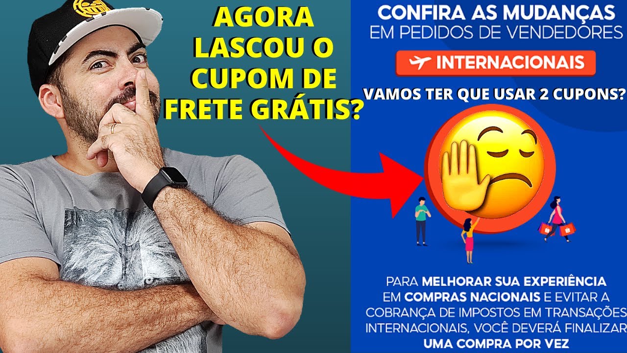 #SHOPEE AGORA LASCOU COM O CUPOM DE FRETE GRÁTIS???🤔VAMOS TER QUE USAR 2 CUPONS???😭