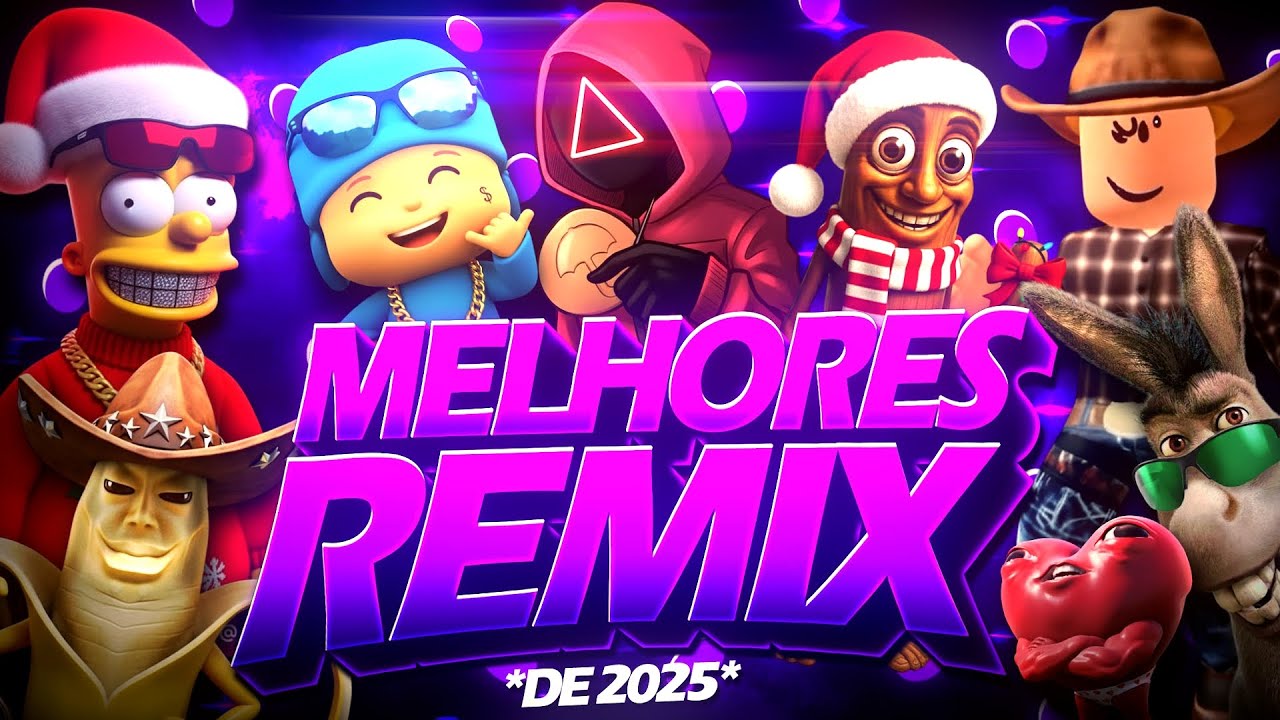 OS MELHORES REMIX DE 2025 🔥 - Pra curtir no fim de ano (BOAS FESTAS E FELIZ 2025!! 🎄)