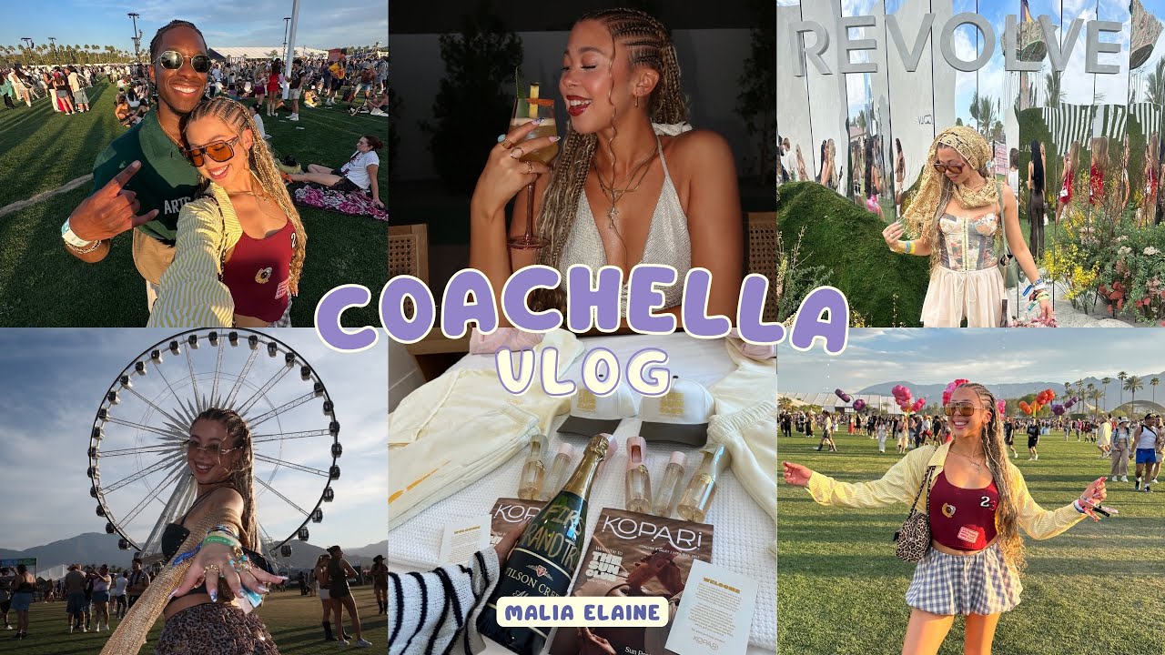 COACHELLA VLOG: MY FIRST BRAND TRIP, REVOLVE FEST, COACHELLA FESTIVAL & THE AFTERS