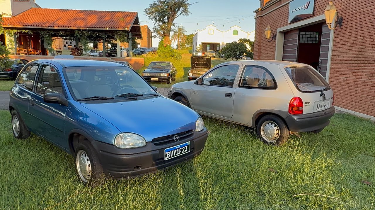 O PRIMEIRO CORSA FABRICADO NO BRASIL ENCONTRA O SEGUNDO !!! ENCONTRO INSÓLITO !