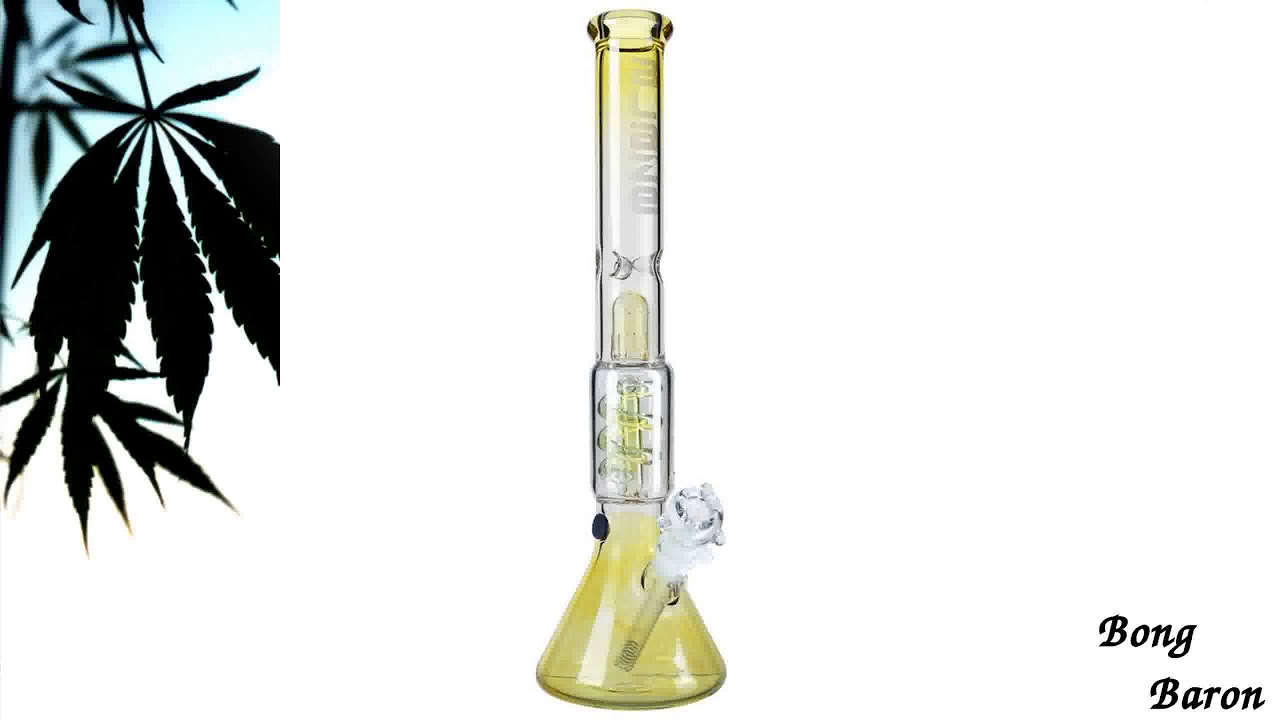 Blaze Glass - Premium Spiral Perc Beaker Base