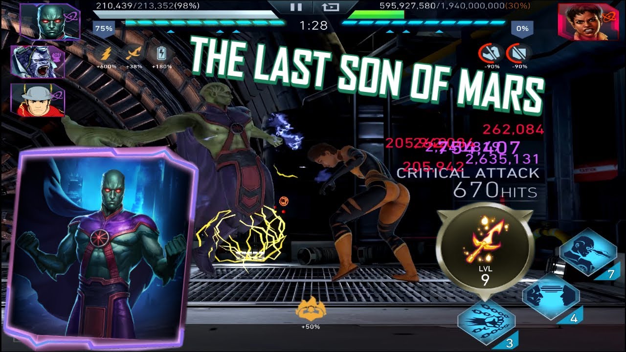Damage Dealer MARTIAN MANHUNTER! | Injustice 2 Mobile