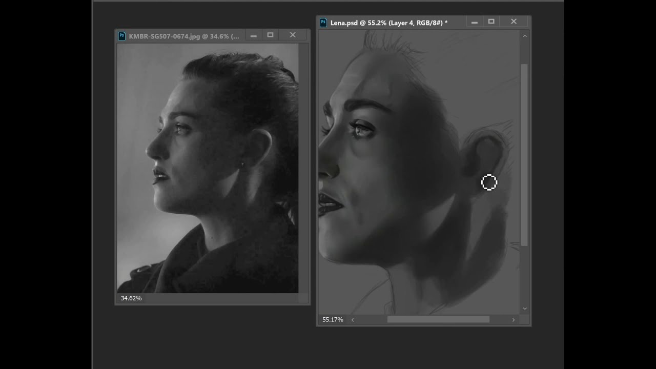 lena Luthor speed painting