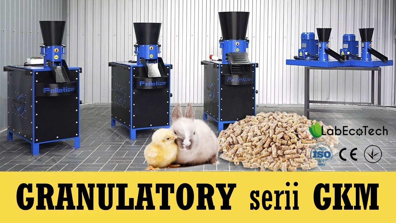 Przegląd granulator&oacute;w bezreduktorowych serii &bdquo;GKM&rdquo; &ndash; kompaktowość, moc i wygoda LabEcoTech