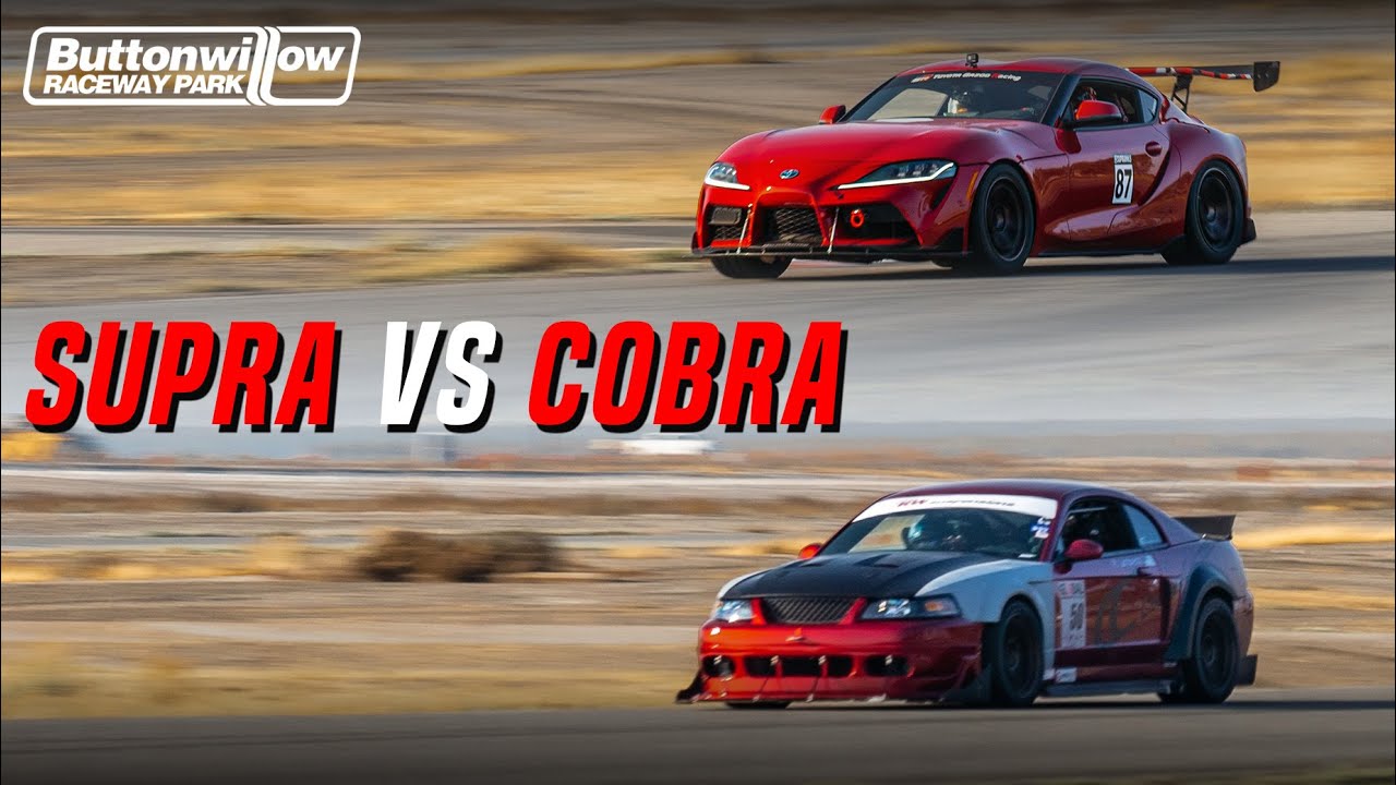 Supra vs Cobra + Spoon Hondas (Buttonwillow CW13)