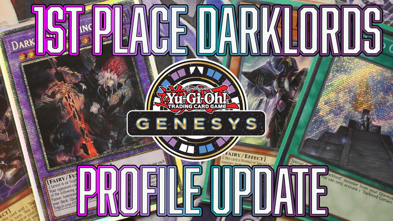 Yu-Gi-Oh! 1st Place Darklord Genesys Deck profile