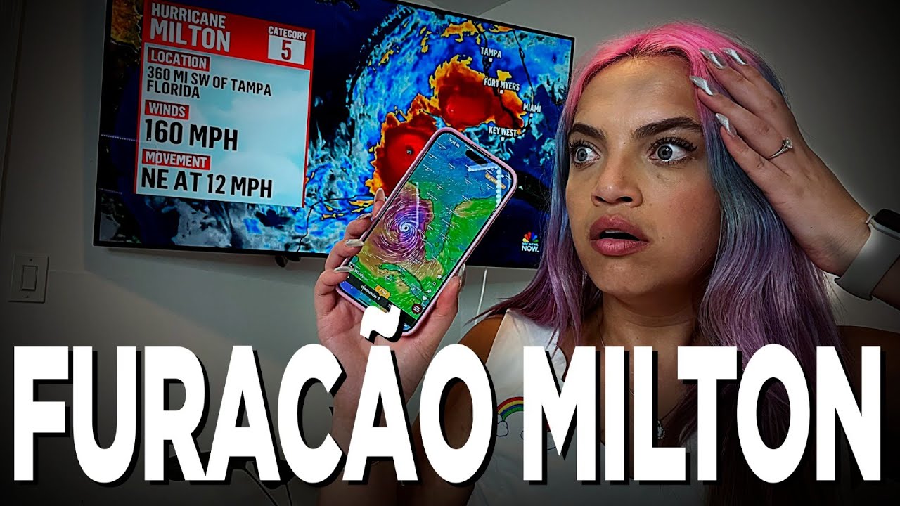 FURACÃO MILTON - O MAIOR EM 100 ANOS