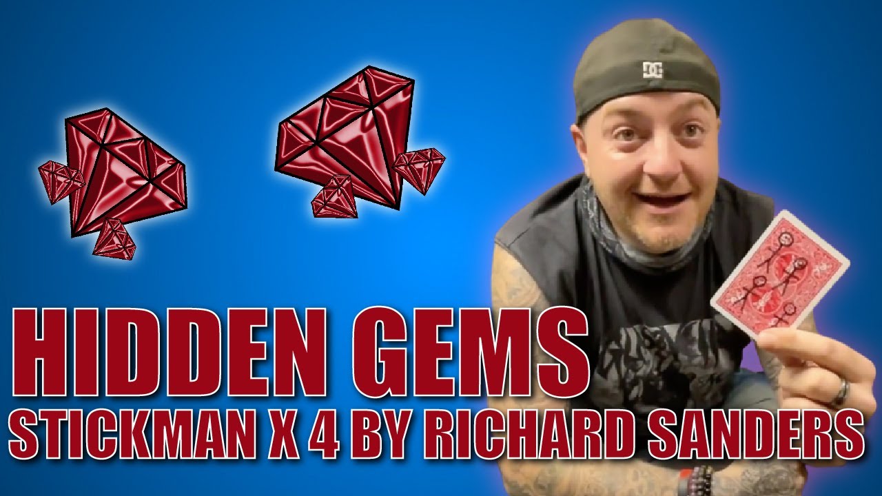 Stickman x 4 by Richard Sanders | Hidden Gems #26