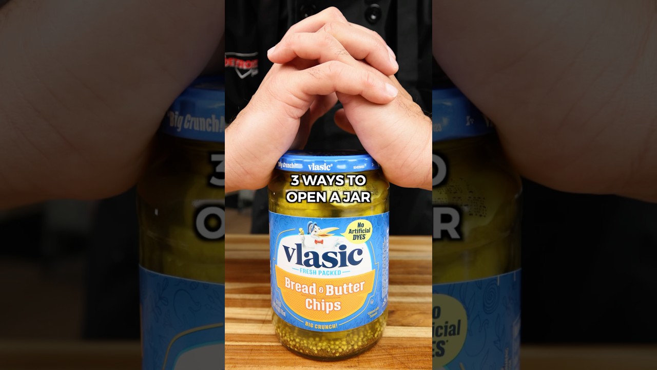 3 Ways to Open a Stubborn Jar