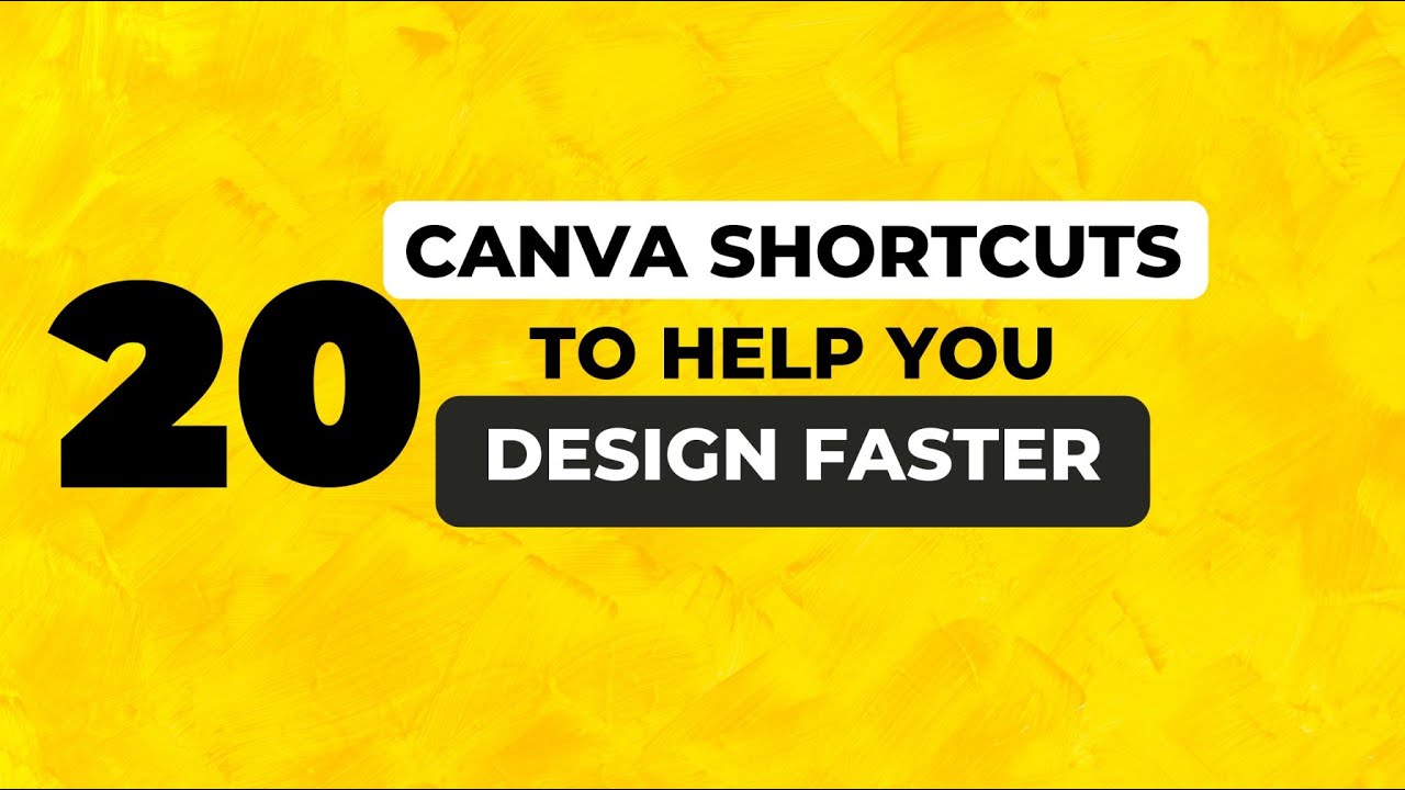 20 Canva Shortcuts To Aid Your Design (Save Time And Design Faster In Canva)