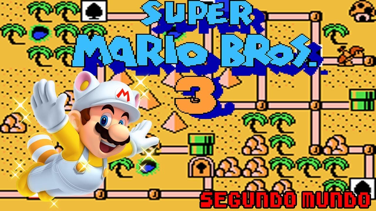 Mario Bros 3 - Desafios Do Deserto Infernal | Mundo 02