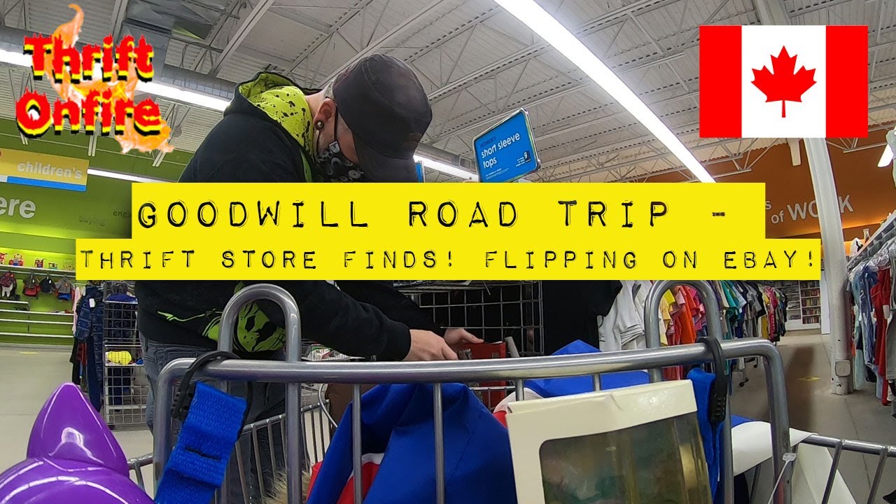 Goodwill Road Trip - Thrift Store Finds! Flipping on eBay!