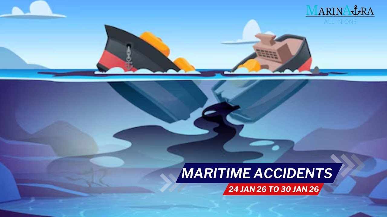 Recent Maritime accidents (24 Jan 26 to 30 Jan 26)