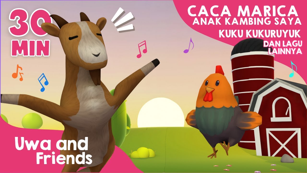 Caca Marica, Kukuruyuk, dan Lagu Lainnya - 30 Menit Lagu Anak Indonesia