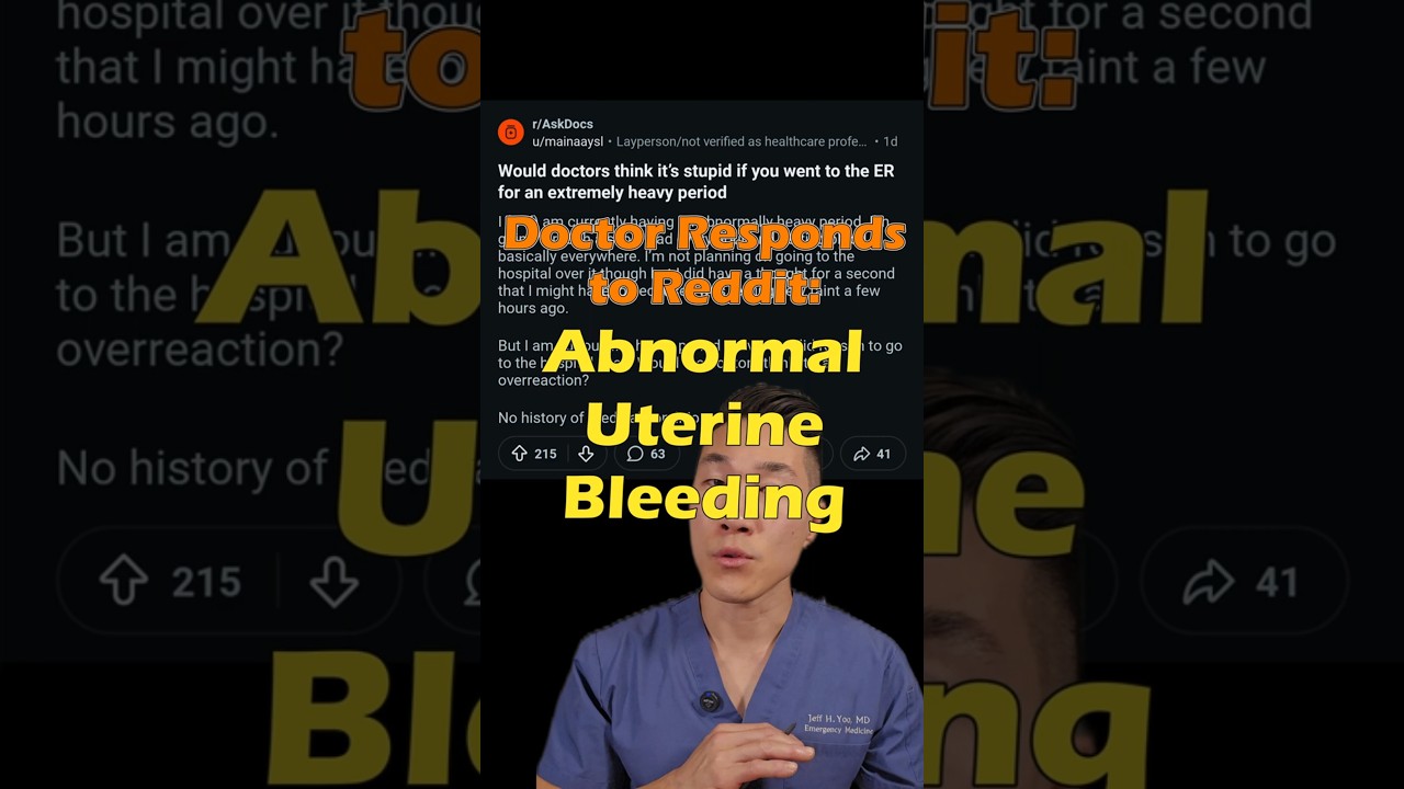 Heavy periods: are you over-reacting? 🫨#medical #doctor #woman #period #reddit