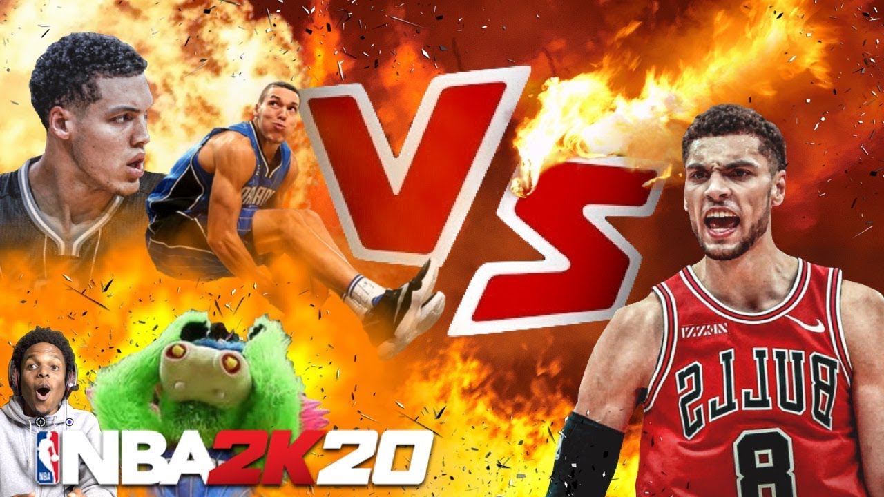 NBA 2K20 AARON GORDON vs ZACH LAVINE!! Dunk contest REMATCH