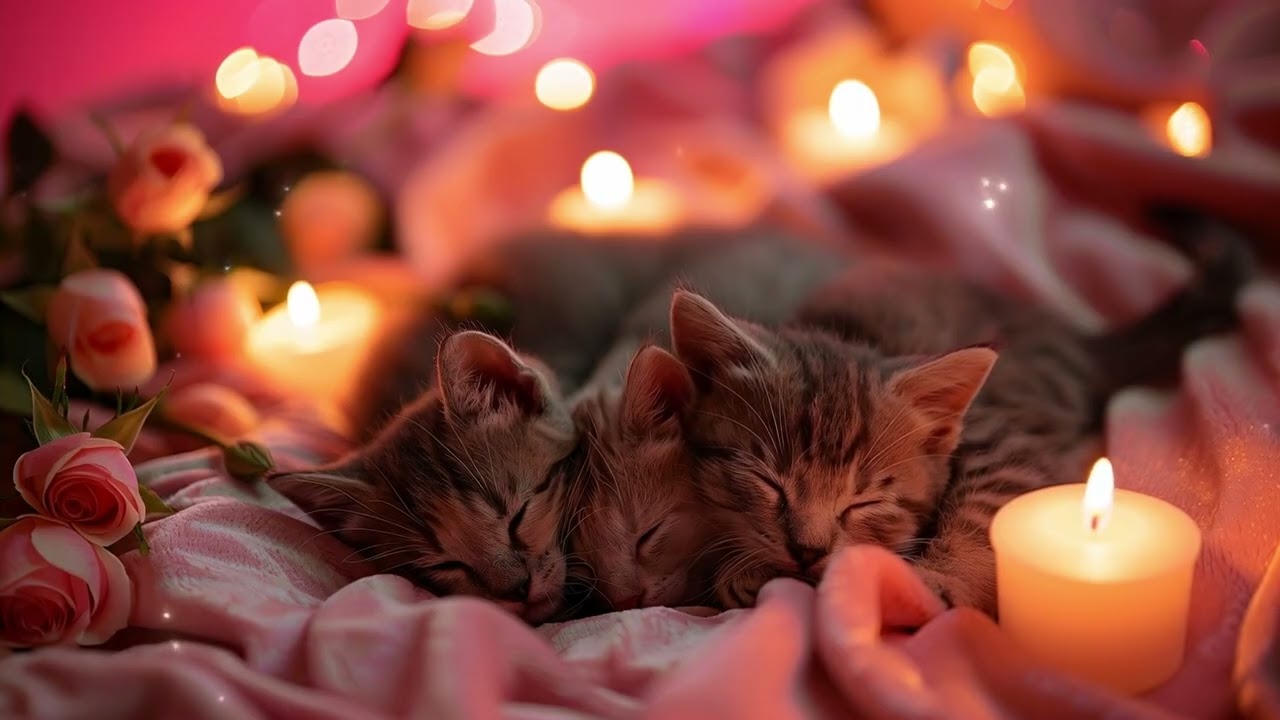 3 Hours of Cat Sleep Music ✨ Silent Moonpath Music Box for Cat Serenity | Mellow Cat Dreams