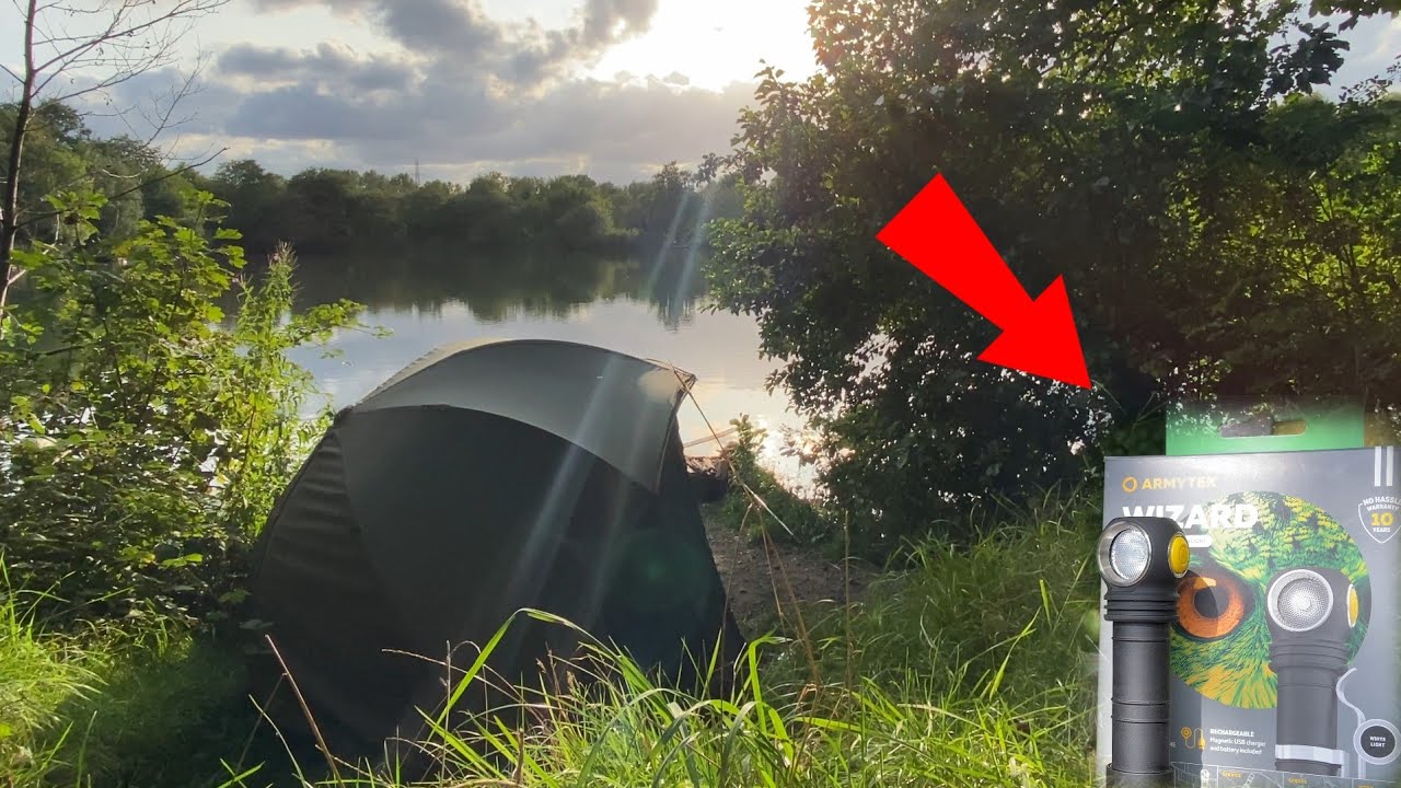 Carp Fishing 2023 - Testing a NEW Headtorch - Armytek Wizard C2