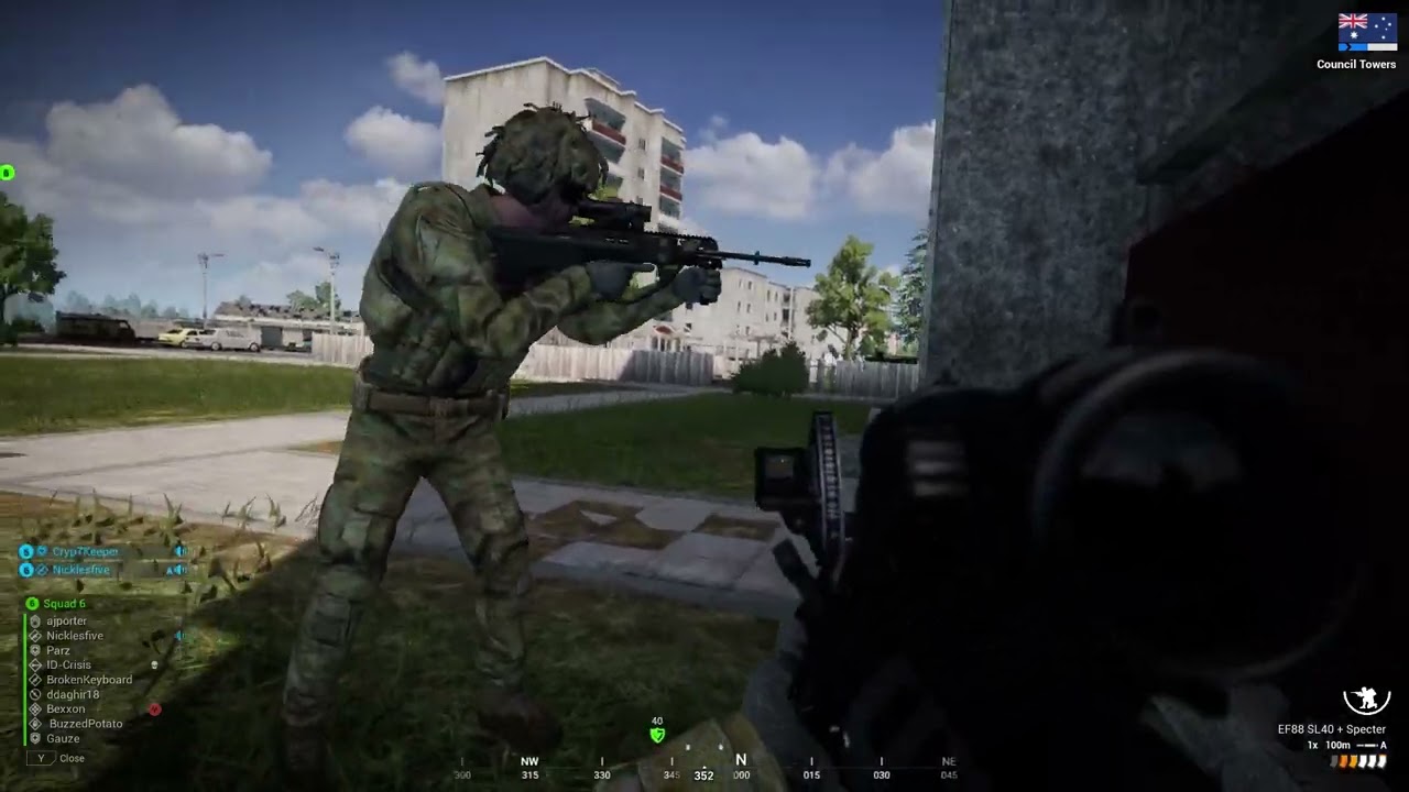 Squad: Australian Defence Force EF88 SL40 Aug Gameplay