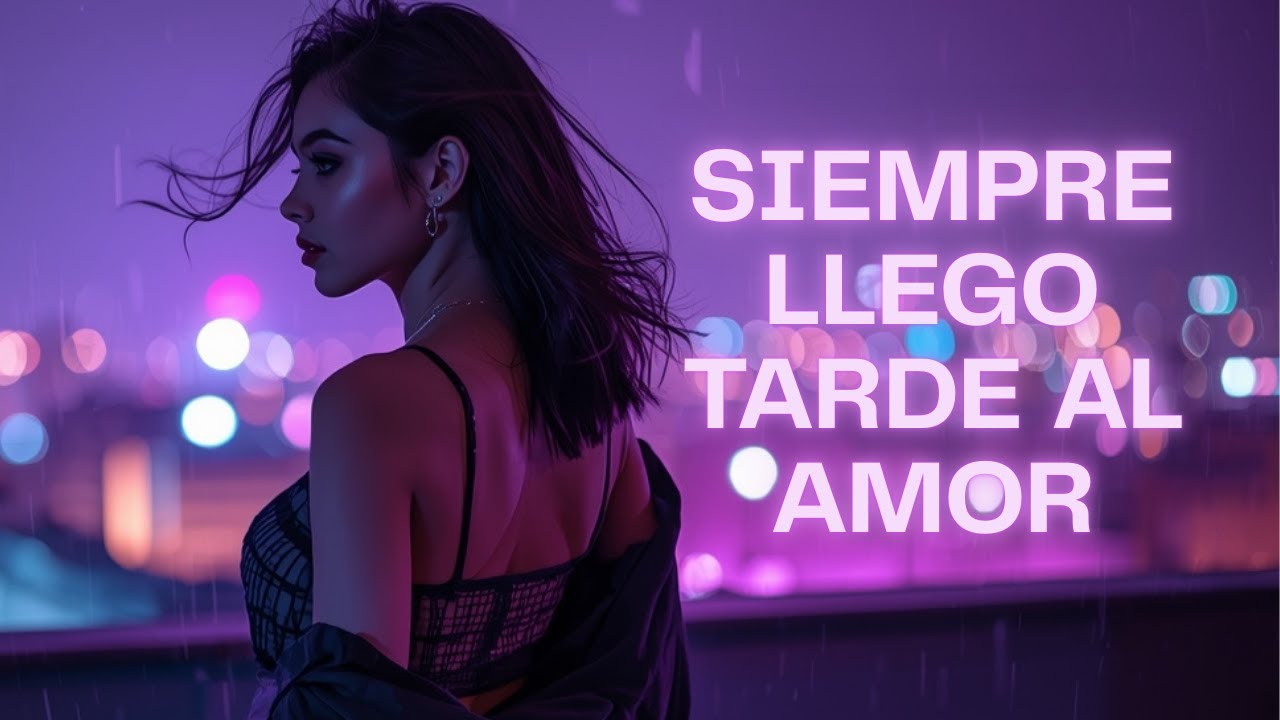 Siempre Llego Tarde al Amor | Reggeaton i pop Urbano / Desamor y Esperanza