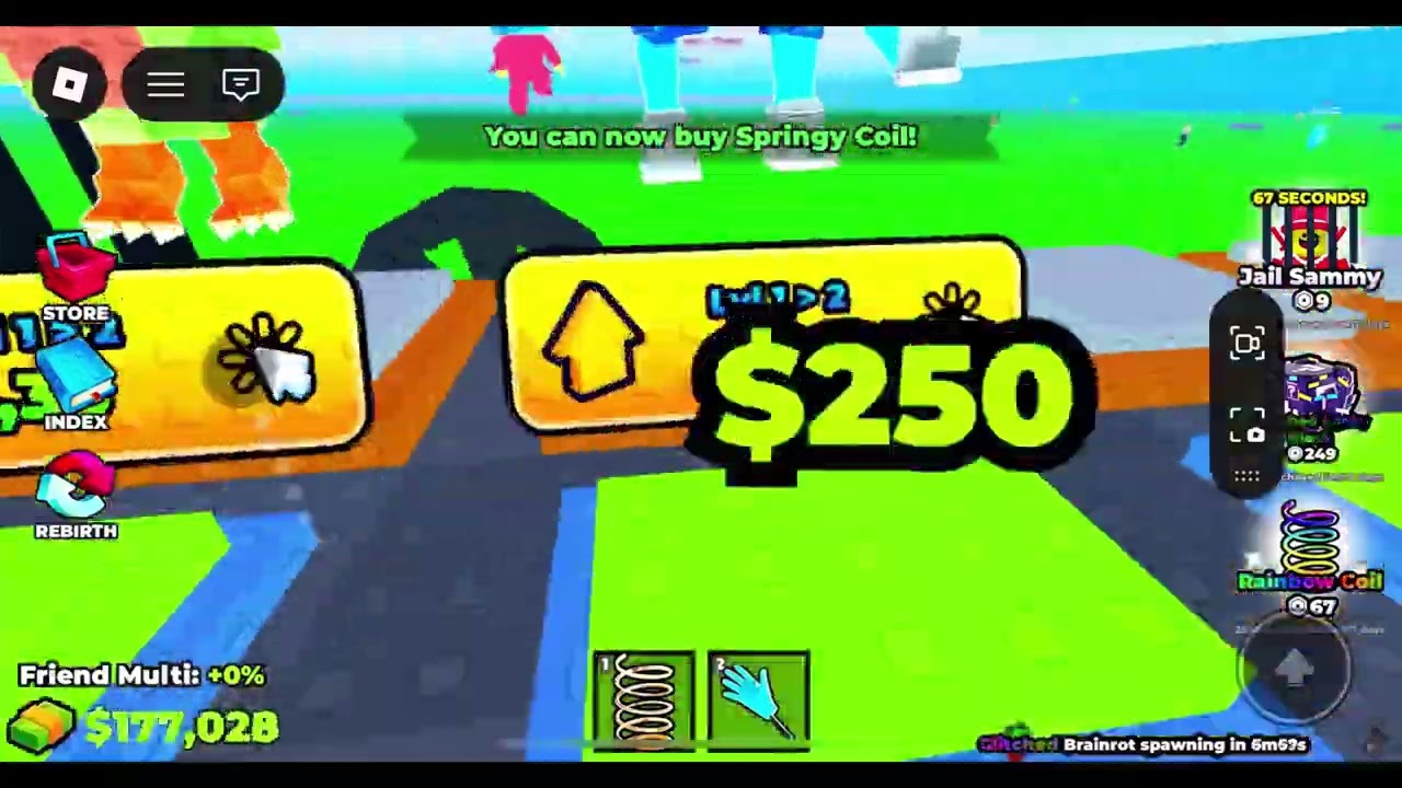 Trying to get 5secrets in chase train for brainrots part one did I make it??