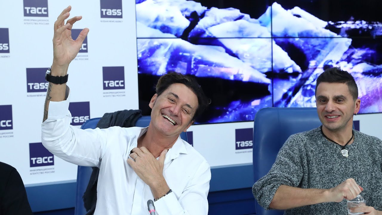 Группа Rockets на пресс-конференции в Москве в 2019 году.