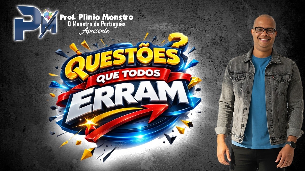 PORTUGUÊS - QUESTÕES QUE TODOS ERRAM #dicasdeportuguês #gramatica #portuguesparaconcursos #português