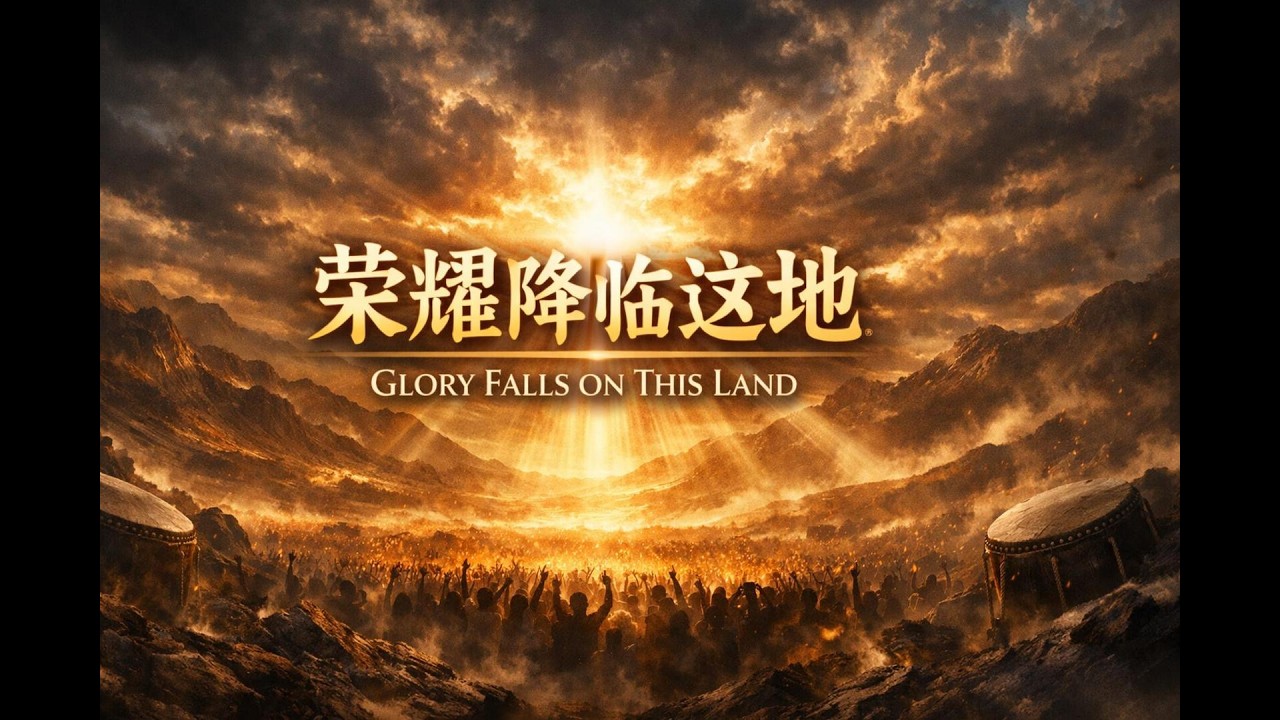 原创歌曲《荣耀降临这地｜Glory Falls on This Land》｜史诗级敬拜赞美｜当黑夜退去，荣耀充满全地
