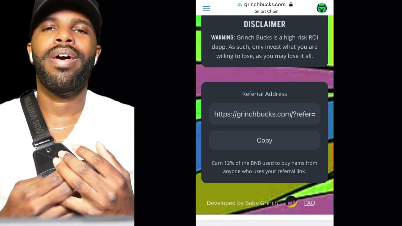 (Grinch Bucks) Earn 8% Per Day In Passive Crypto Income