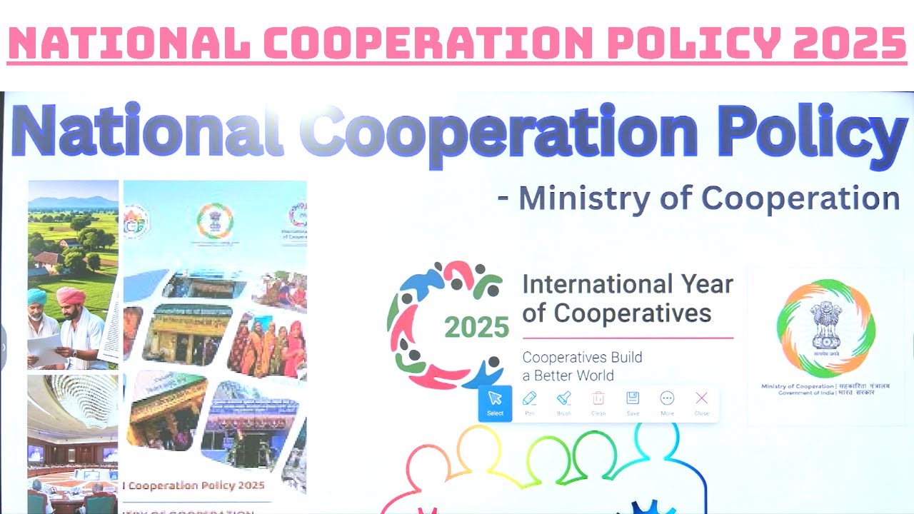 🚩 &ldquo;New Cooperative Policy 2025 Explained | Key Features & Impact on Rural India&rdquo;