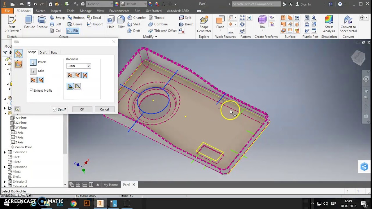 Inventor Comando RIB