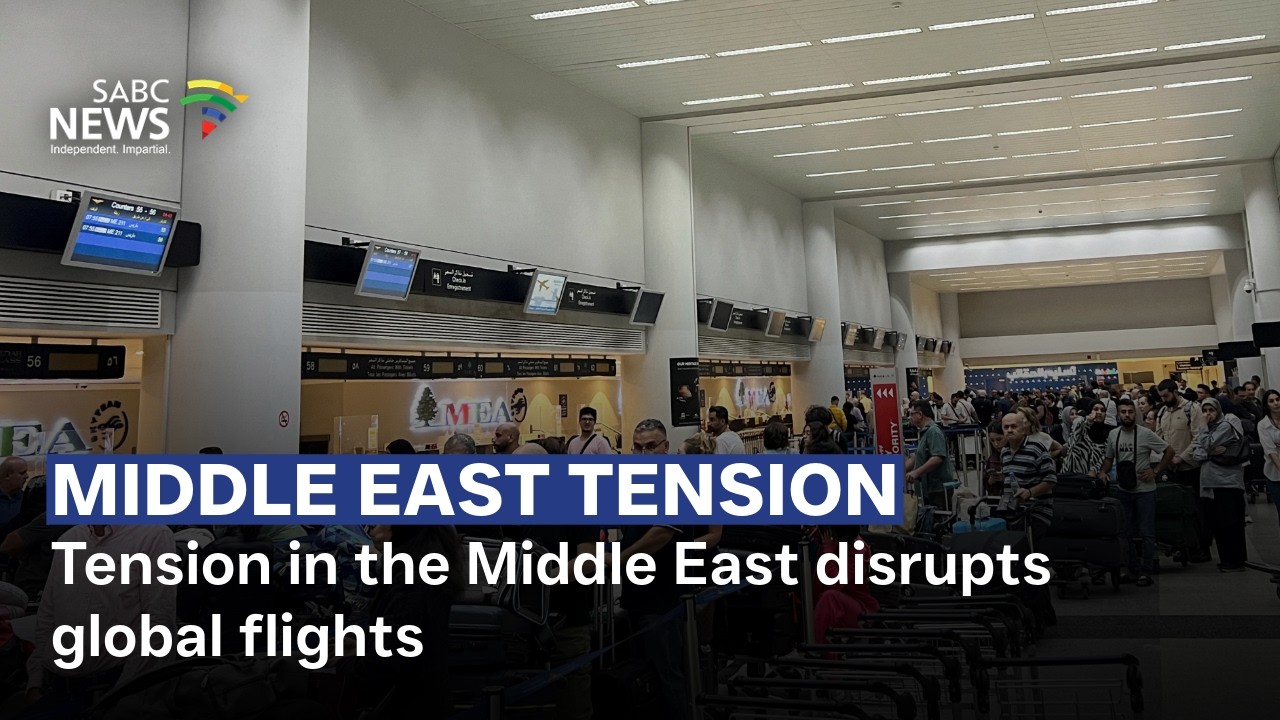 Tension in the Middle East disrupts global flights