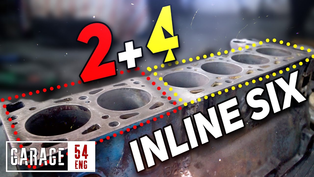 We make a working I-6 out of two Lada 4-cyl engines