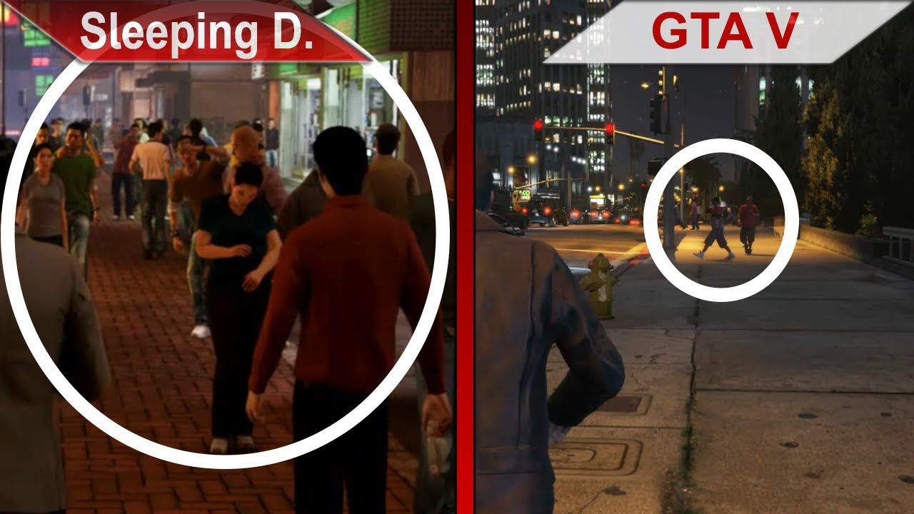 BIG COMPARISON | Sleeping Dogs: Definitive Edition vs. GTA V | PC | ULTRA | Part 2
