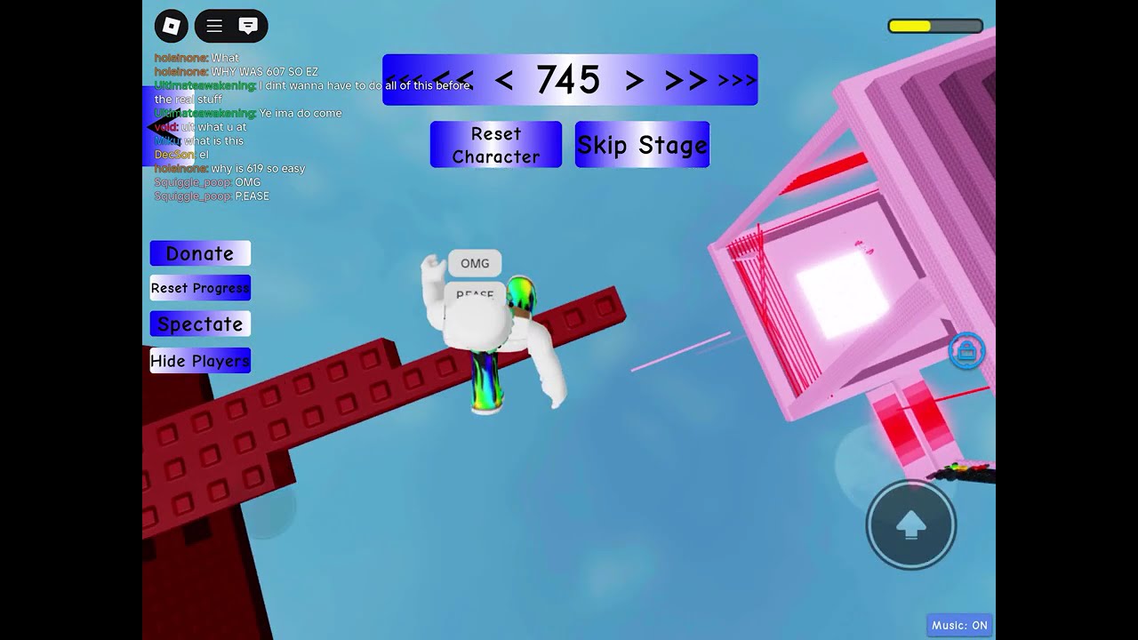 Apple’s Impossible Jump Per Difficulty Chart Obby (CATASTROPHIC COMPLETION)