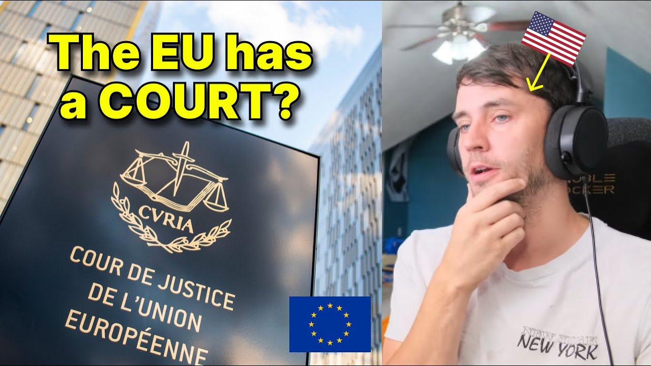 American reacts to How does the EU work?