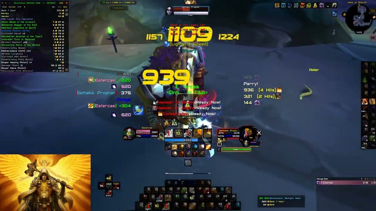 SETHEKK HALLS RET PALADIN NON-SKIP