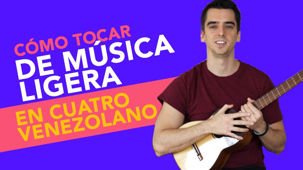 Cómo tocar este cover DE MUSICA LIGERA de SODA STEREO, tutorial fácil en CUATRO VENEZOLANO