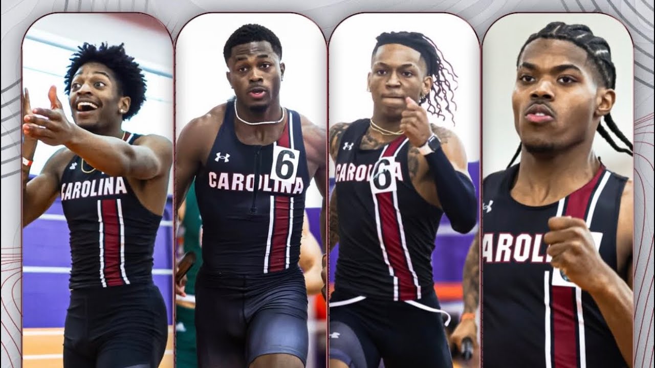 South Carolina Gamecocks runs the SECOND fastest 4x400m relay in collegiate history @Tiger paw 2026
