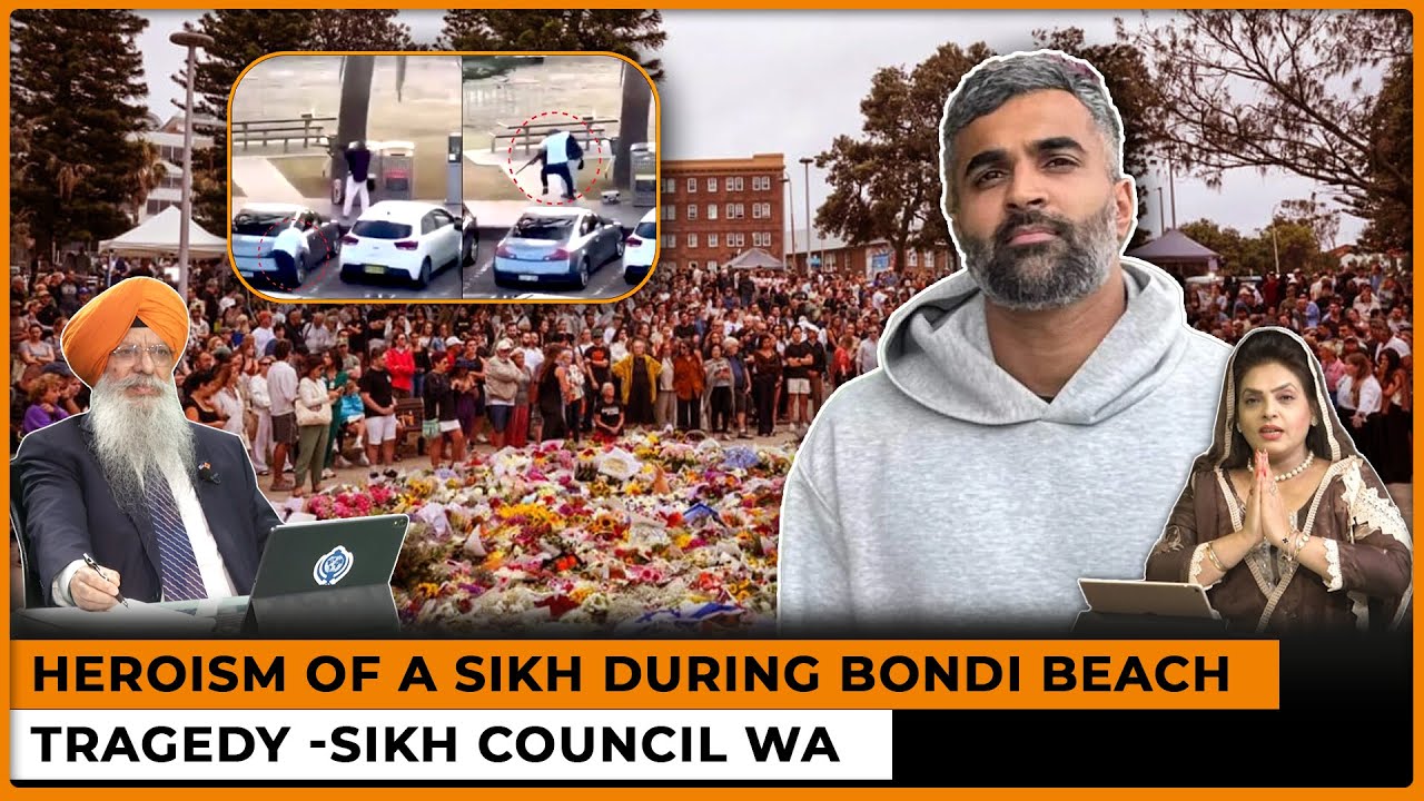 ’ Heroism of A Sikh During Bondi Beach Tragedy -Sikh Council WA | Dr. Amarjit Singh
