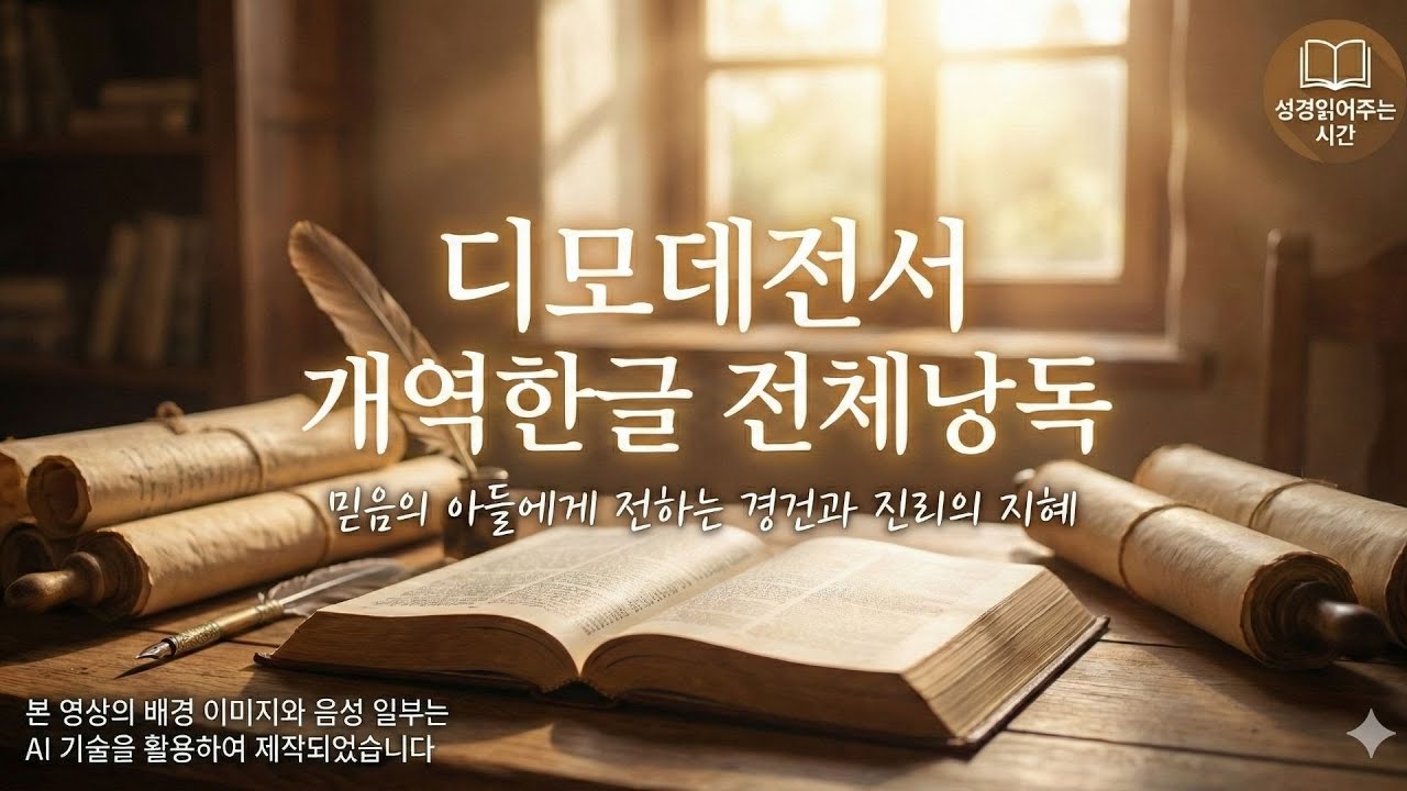 디모데전서, 디모데전서개역한글, 디모데전서전체듣기, 디모데전서듣기, 성경읽어주는시간